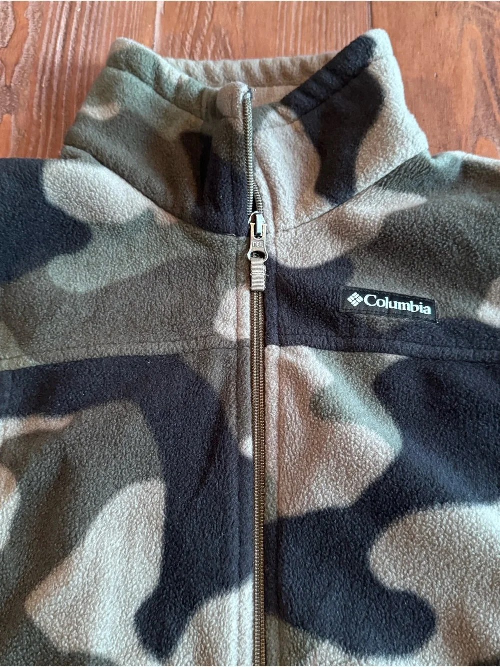 Columbia Camo Jacket Youth Large